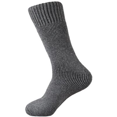 Ultra Warm Finnish Wool Socks - Charcoal Grey