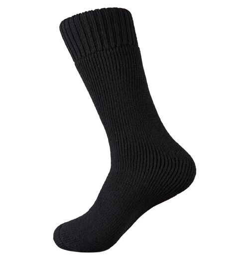 Ultra Warm Finnish Wool Socks - Black