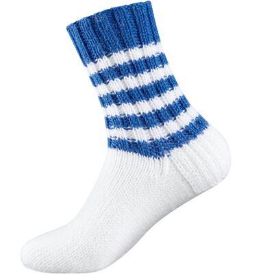 Hand Knitted Wool Finnish Socks - White
