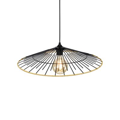Siline metal and rattan suspension - Small model