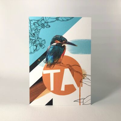 Kingfisher - Biglietto d'auguri Ta