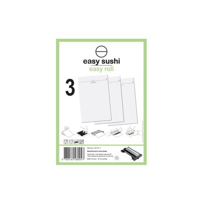 Sachet de 3 Films de Rechange pour Easy Sushi®