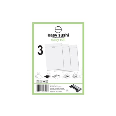 Bag of 3 Replacement Films for Easy Sushi®