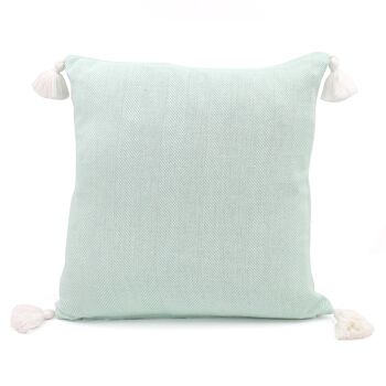 HOUSSE COUSSIN-COUSSIN 40X40CM SPIGUILLA MENTHE