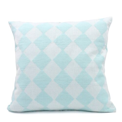 Funda cojin-cushion 45x45cm rombo ice