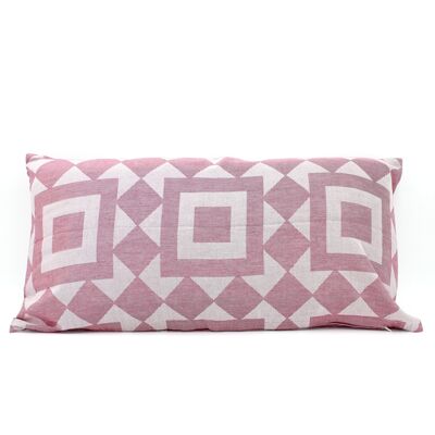 CUSHION COVER-COVER 30X60CM GEOMETRIC PURPLE