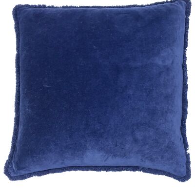 Velvet 45x45cm funda-cushion cover petrol blue