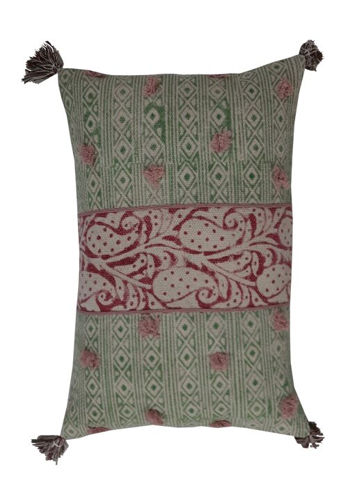 Funda-cushion cover tamariu 40x60cm verde/green