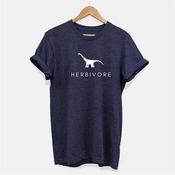 T-shirt végétalien éthique dinosaure herbivore (unisexe) 3