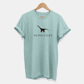 T-shirt végétalien éthique dinosaure herbivore (unisexe) 4
