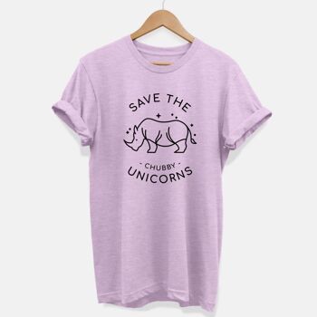 Sauvez les licornes potelées - T-shirt végétalien unisexe 1