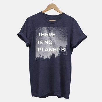 Il n'y a pas de planète B - T-shirt végétalien unisexe 1