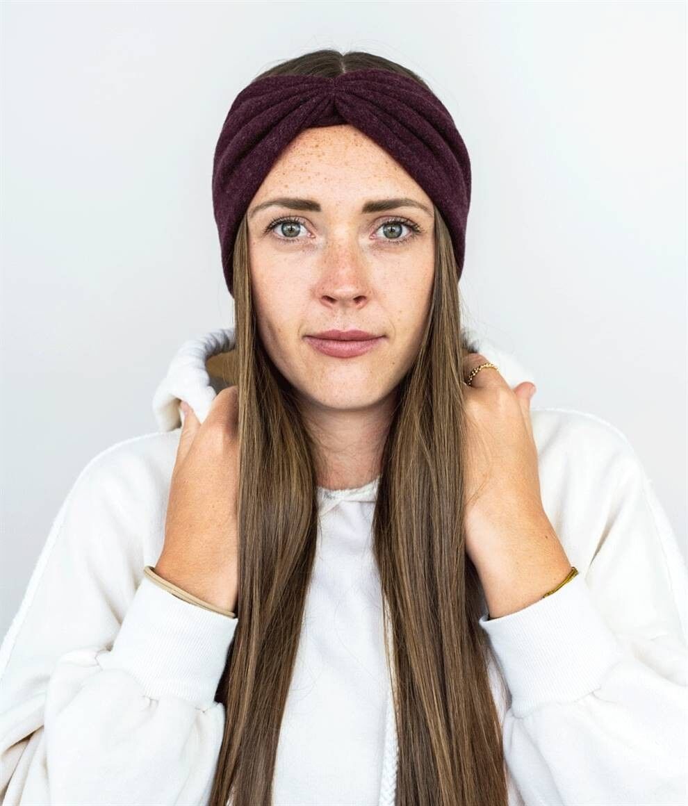 BANDEAU ARC EN COTON BIO BOURGOGNE