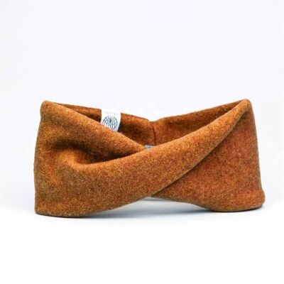 HEADBAND TWIST MADE OF ORGANIC RUST COTTON