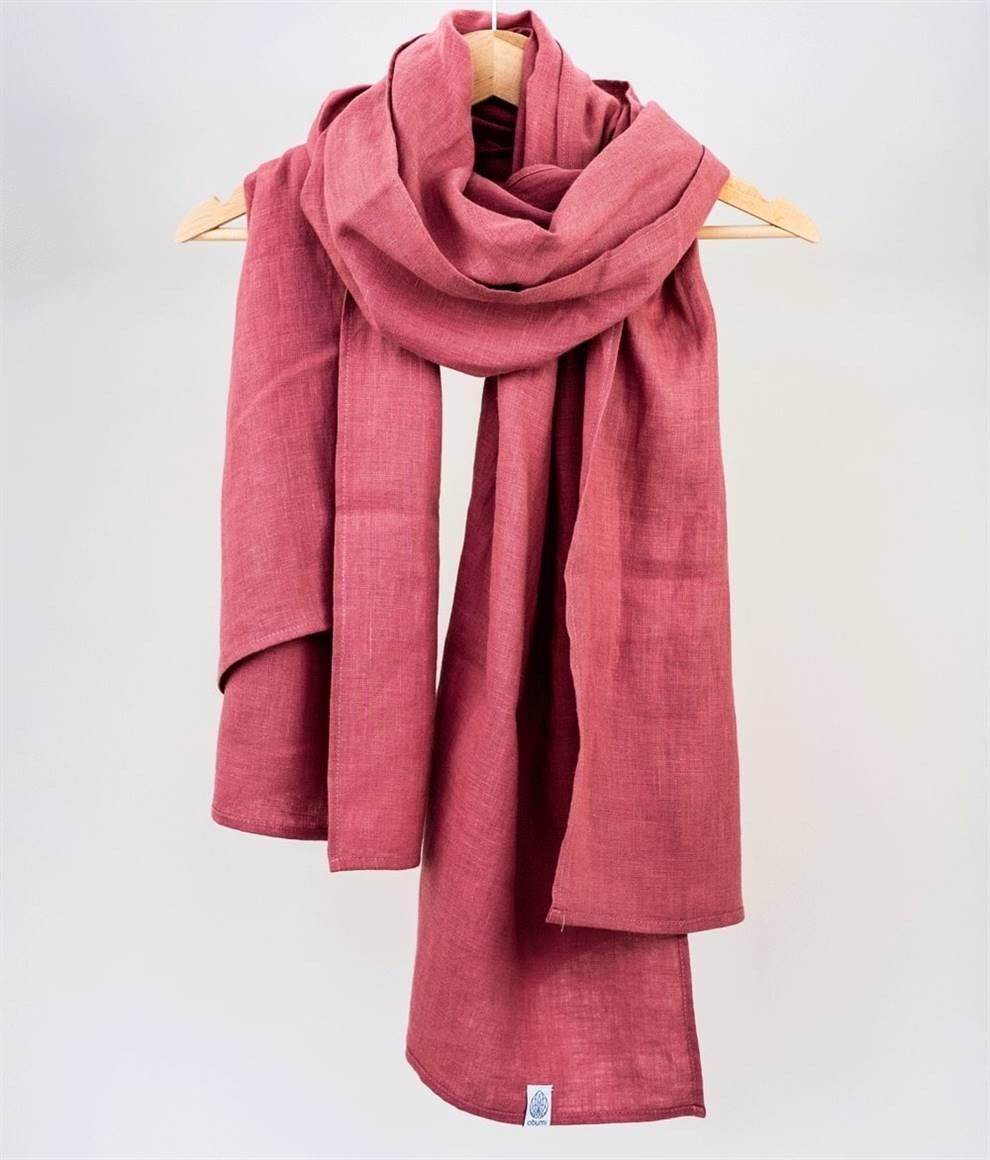 SERVIETTE DE LINGE FRAISE ROSE
