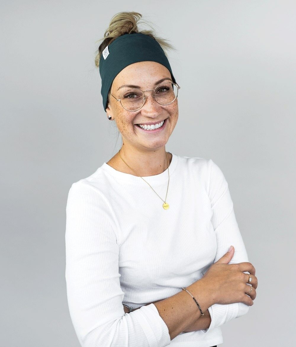 FASCIA LARGA IN JERSEY BIOLOGICO PETROL