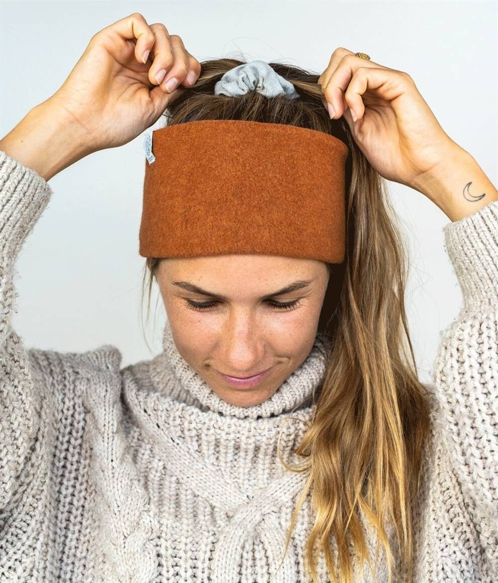 FASCIA CLASSICA IN COTONE BIOLOGICO RUGGINE