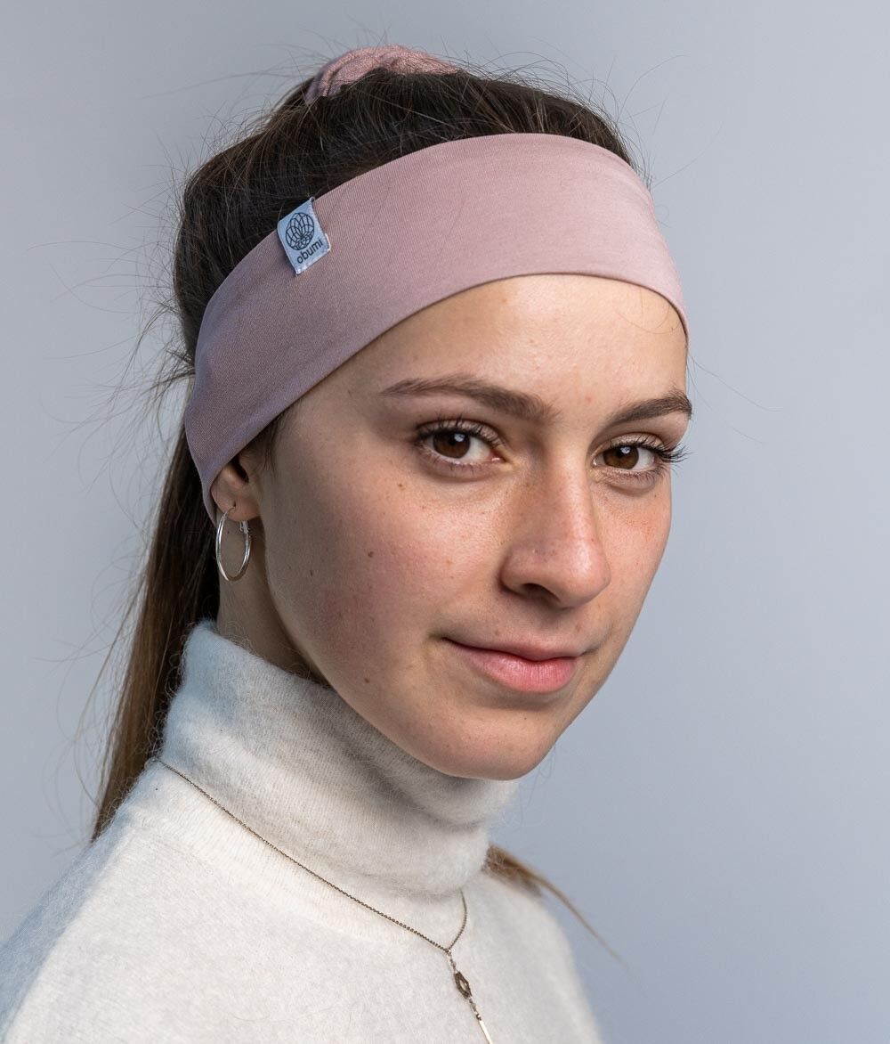 FASCIA STRETTA REALIZZATA IN JERSEY ORGANICO WOODROSE