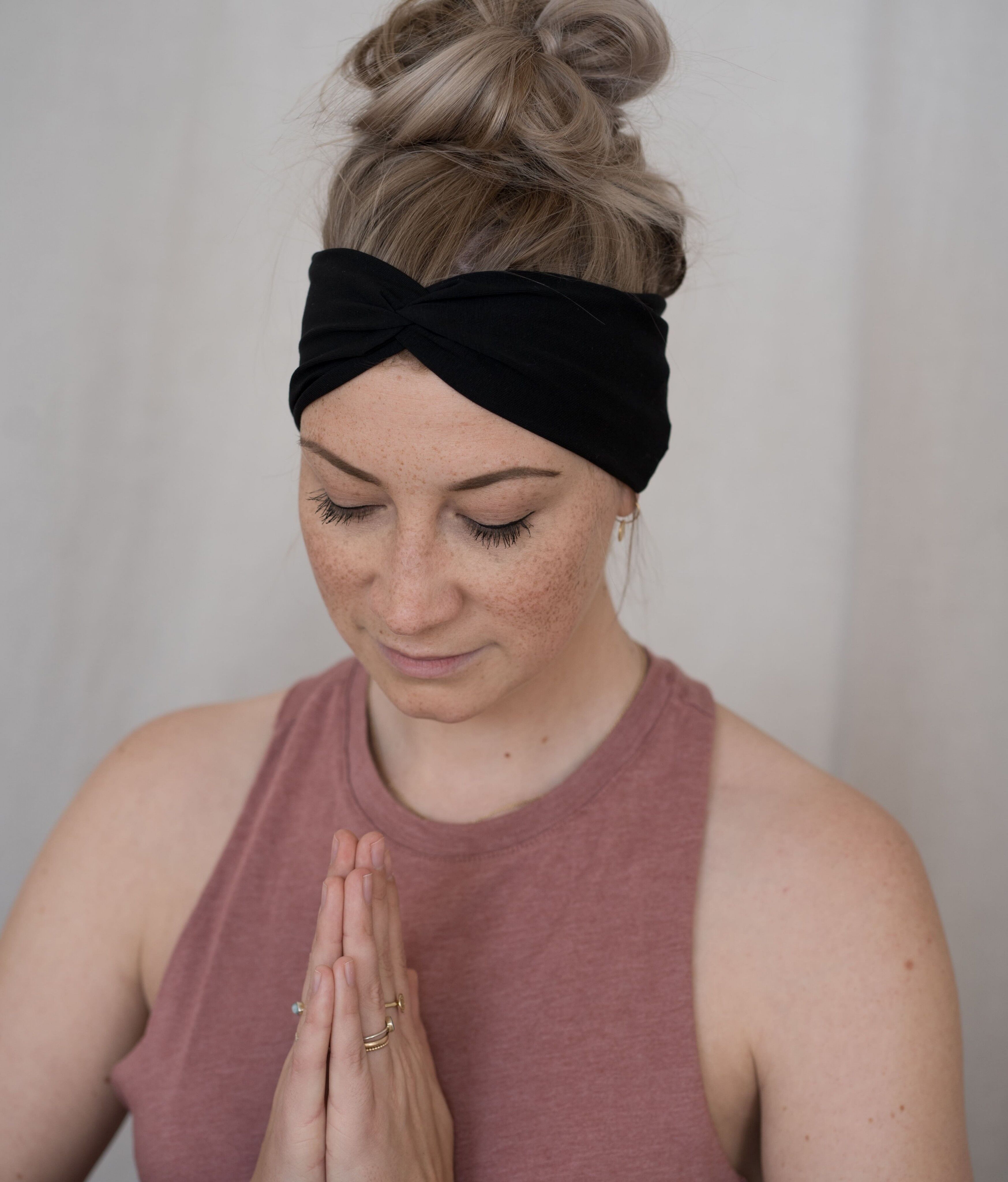 FASCIA FIOCCO IN JERSEY BIOLOGICO NERO