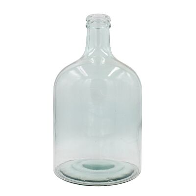 Botella retro 44cm transparente