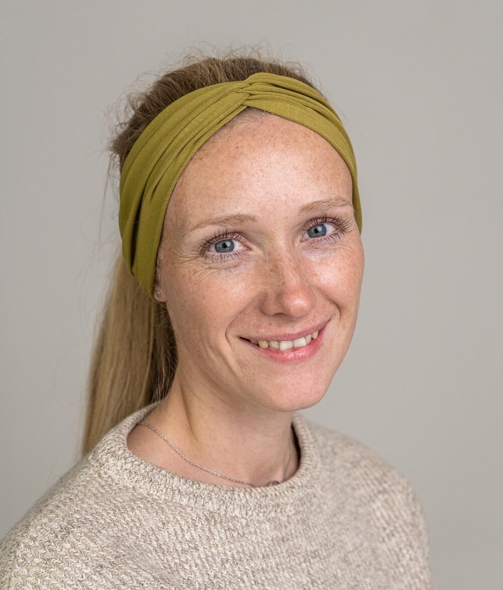 FASCIA FIOCCO IN JERSEY BIOLOGICO OLIVE