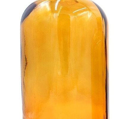 RETRO BOTTLE 22CM AMBER