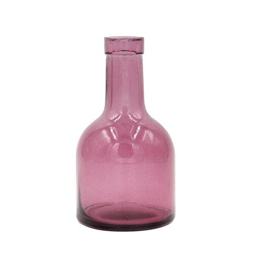 Botella retro 15cm rosado
