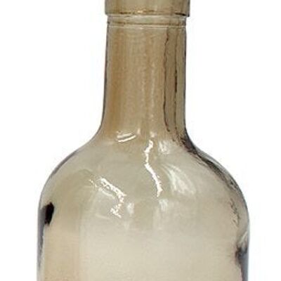 Botella retro 15cm beige