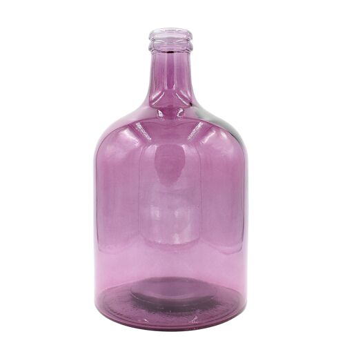 Botella retro 44cm rosado