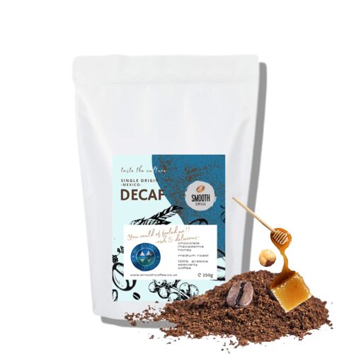 DECAF Coffee Mexico - 250g - Espresso - FINE GRIND