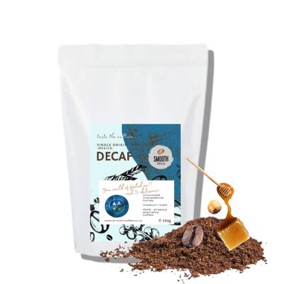 DECAF Kaffee Mexiko - 250g - Espresso - FINE GRIND