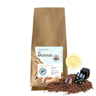 12 APOSTOLES Coffee Signature Blend - 1kg - Frijoles