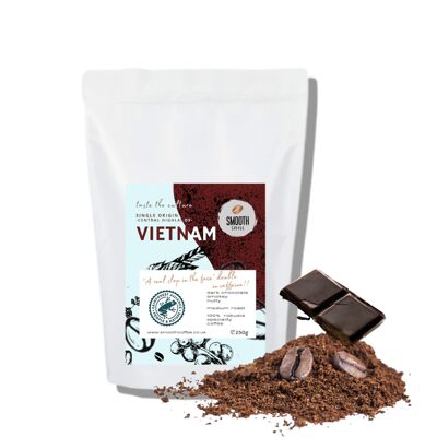 Caffè Monorigine VIETNAM - 250g - Cafetière - MACINATURA GROSSA