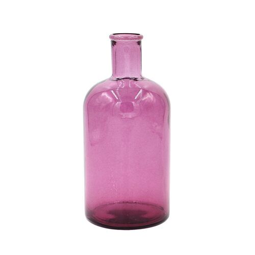 Botella retro 20cm rosado
