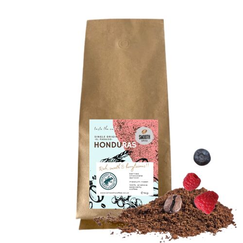 HONDURAS Single Origin Coffee - 1kg - Filter - MEDIUM GRIND