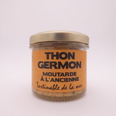 Albacore tuna rillette & whole-grain mustard