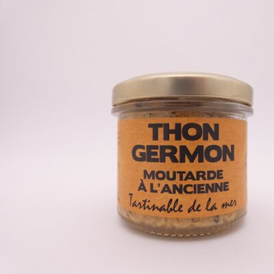 Albacore tuna rillette & whole-grain mustard