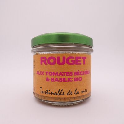 Rillette de Rouget aux tomates séchées & basilic bio