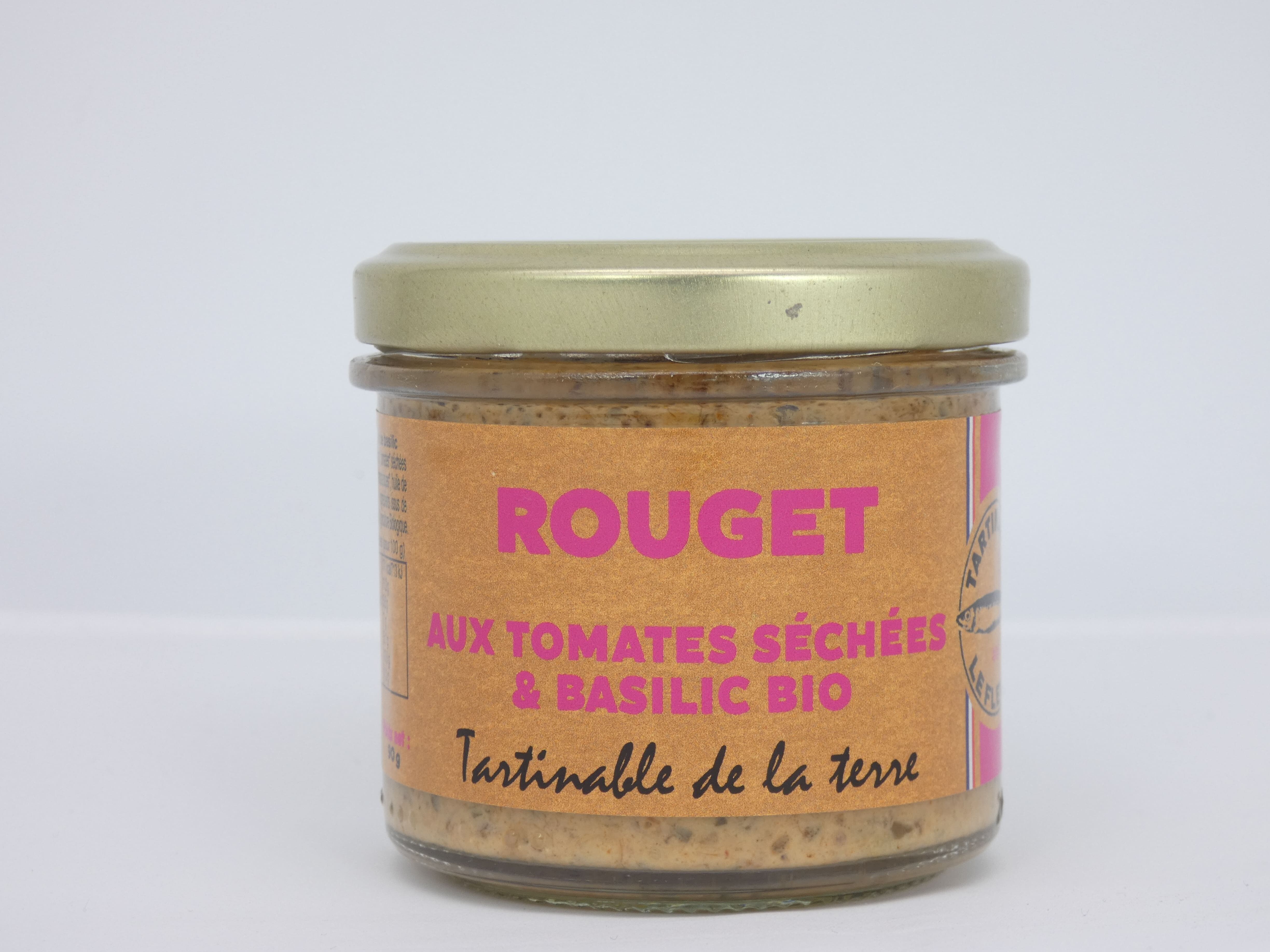 Red Mullet Rillette with Dried Tomatoes & Basil