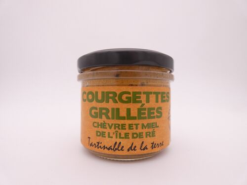 Rillette de Courgettes Grillées au Chèvre et Miel de l'ile de Ré