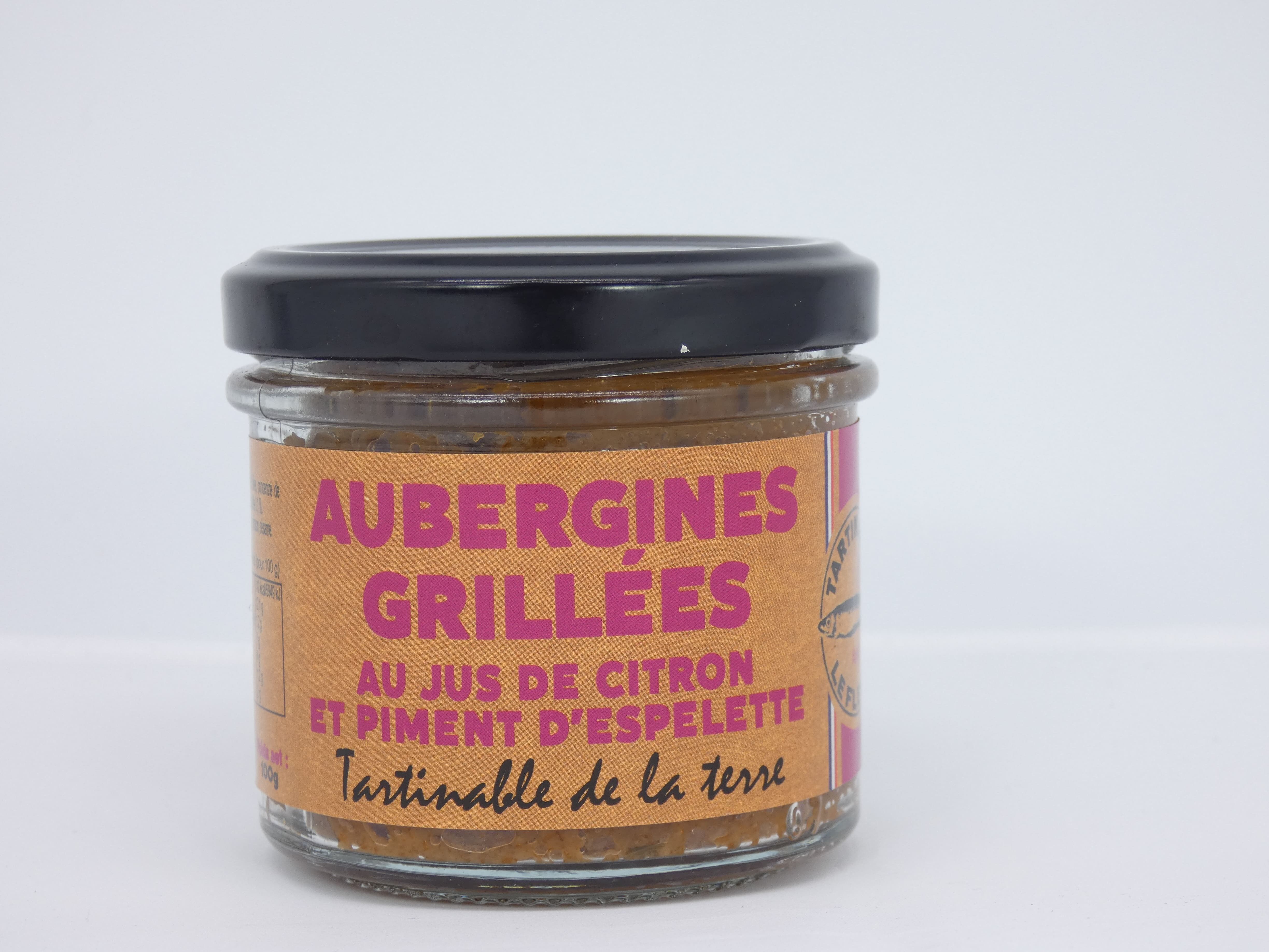 Auberginen-Rillette mit Zitrone und Espelette-Pfeffer