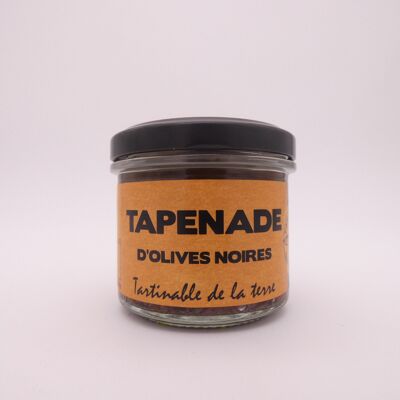 Tapenade aus schwarzen Oliven