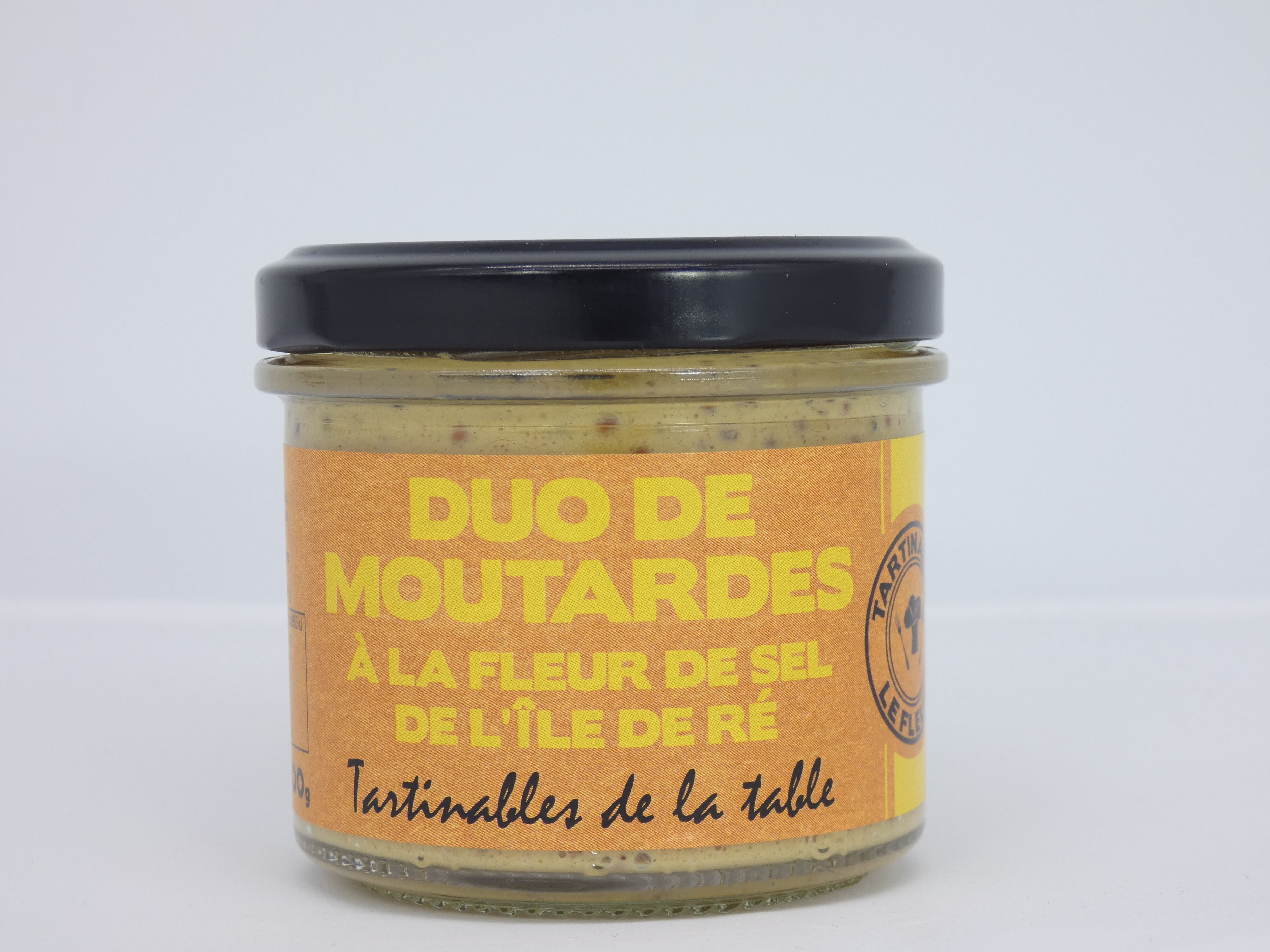 Senfduo mit Fleur de Sel von der Insel Ré