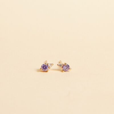 Filae earrings - Purple