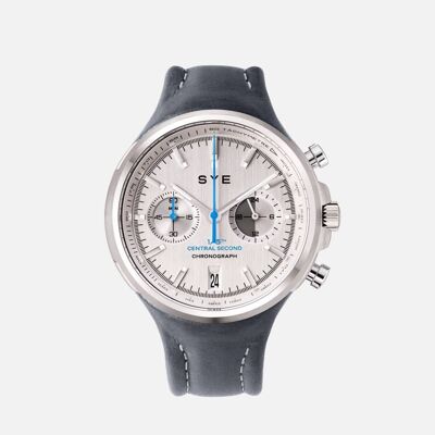 MOT1ON Chronograph [Silver edition] - Petroleum