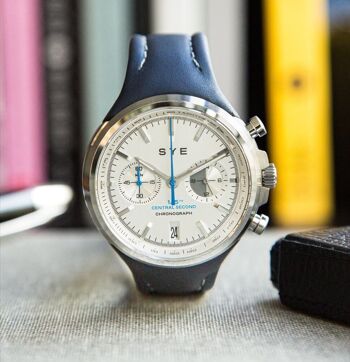 MOT1ON Chronograph [Silver edition] - Petroleum 3