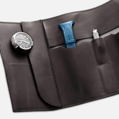 Fastback™ watch roll - carbon black