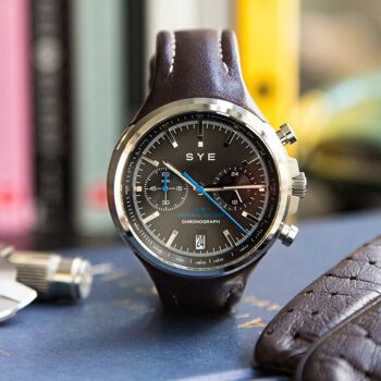 MOT1ON Chronograph [Black edition] - Syrah 3