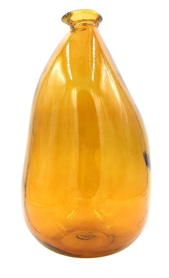 VASE SIMPLICITÉ 36CM AMBRE