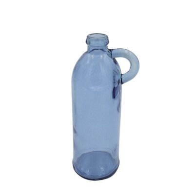 GRIFF VASE 22CM BLAU GRAU